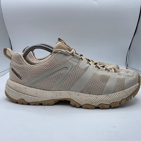 Merrell MQM Ace Tec 1TRL Oyster Chalk Mens Size 9.5 White Shoes Hiking Casual - Picture 12 of 13